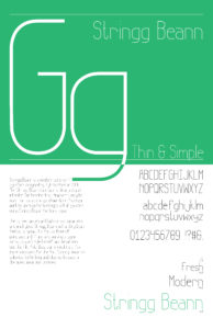 Stringg Beann Font