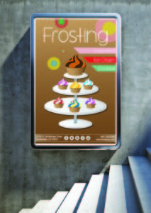 Frosting Staircase Mockup